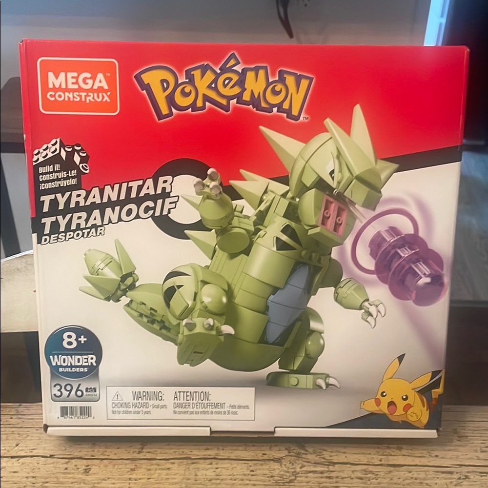 Green Tyranitar Building Set Toy
